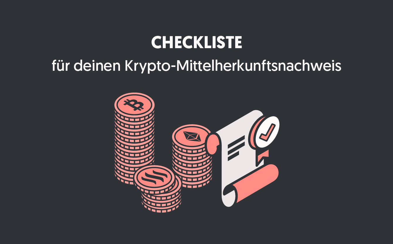 Checkliste Krypto-Mittelherkunftsnachweis